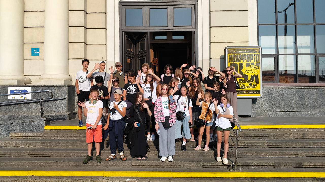 Діти з Херсонщини проходять оздоровлення та реабілітацію на Львівщині